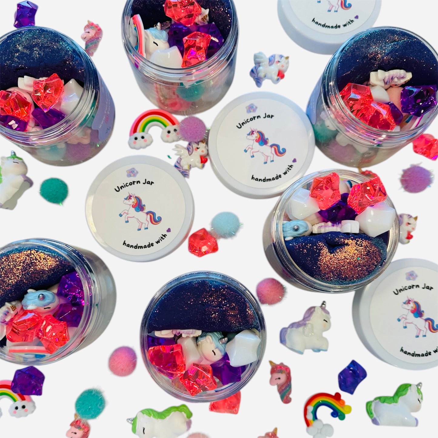 The Unicorn Playdough Jar