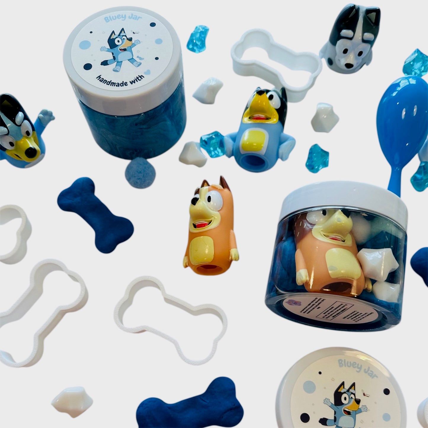 The Bluey Playdough Jar