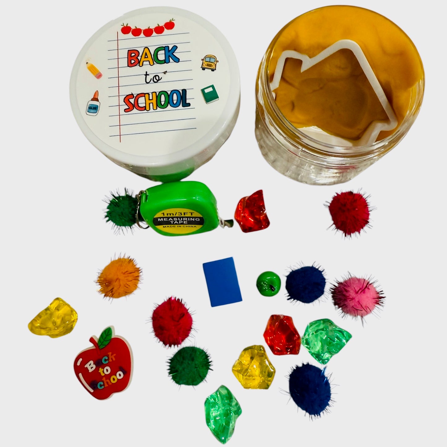 The Back To School Playdough Jar