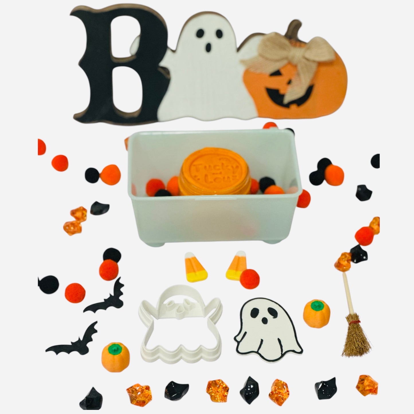 The Trick or Treat Mini Playdough Kit