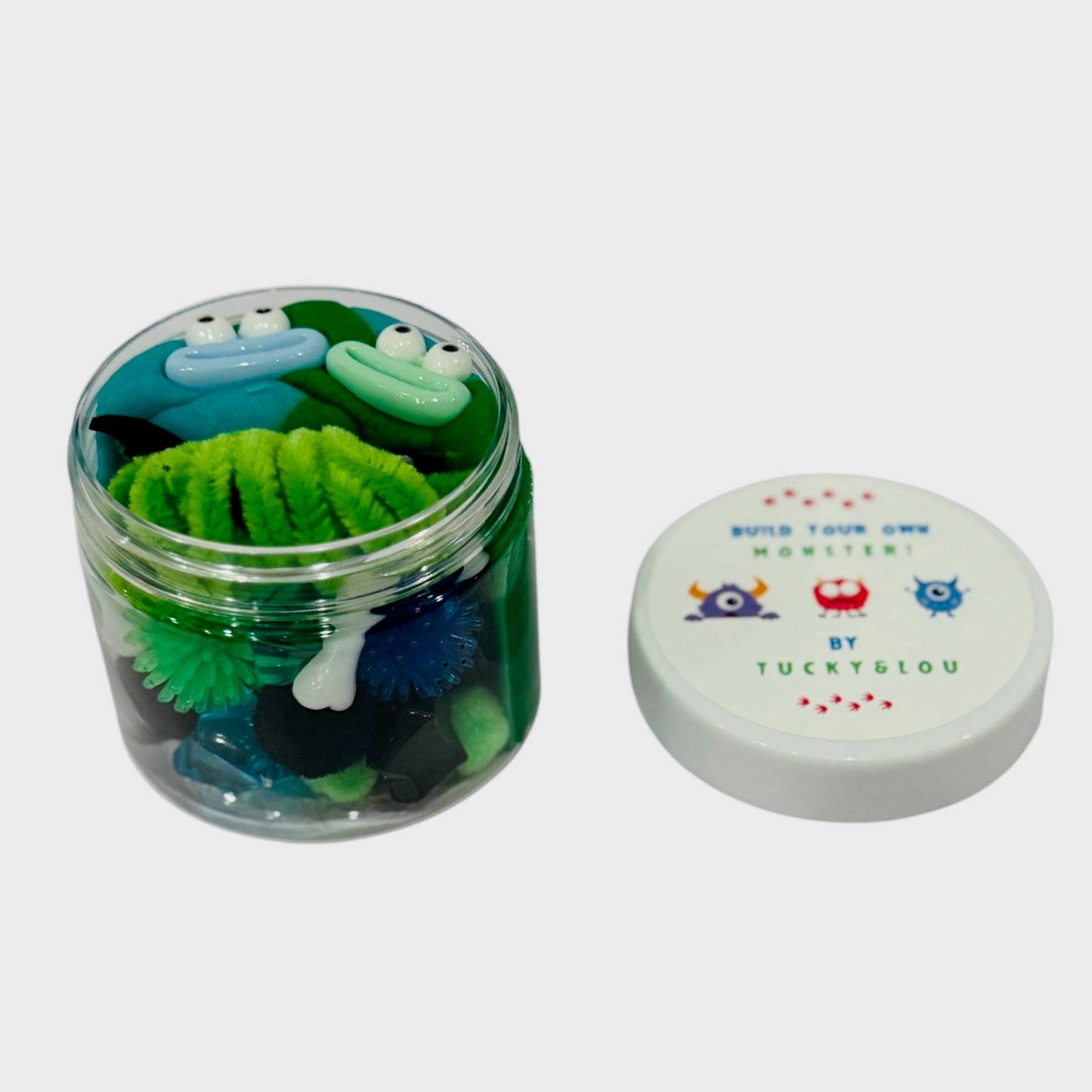 The Build Your Own Monster Playdough Jar