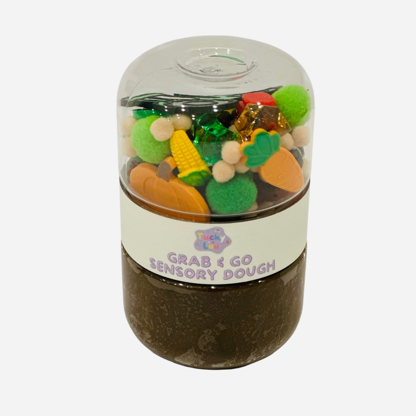 The On The Farm Grab & Go Playdough Jar