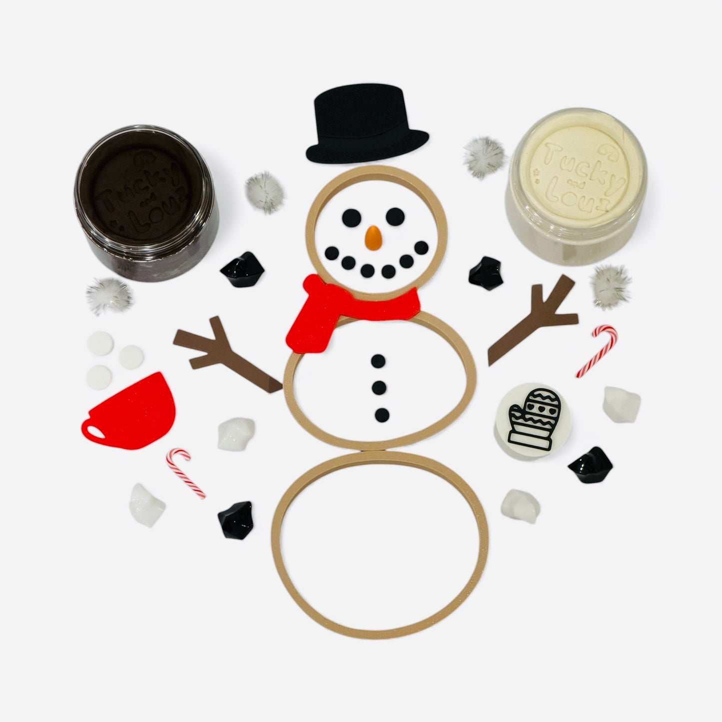 The Do You Wanna Build a Snowman? Playdough Kit