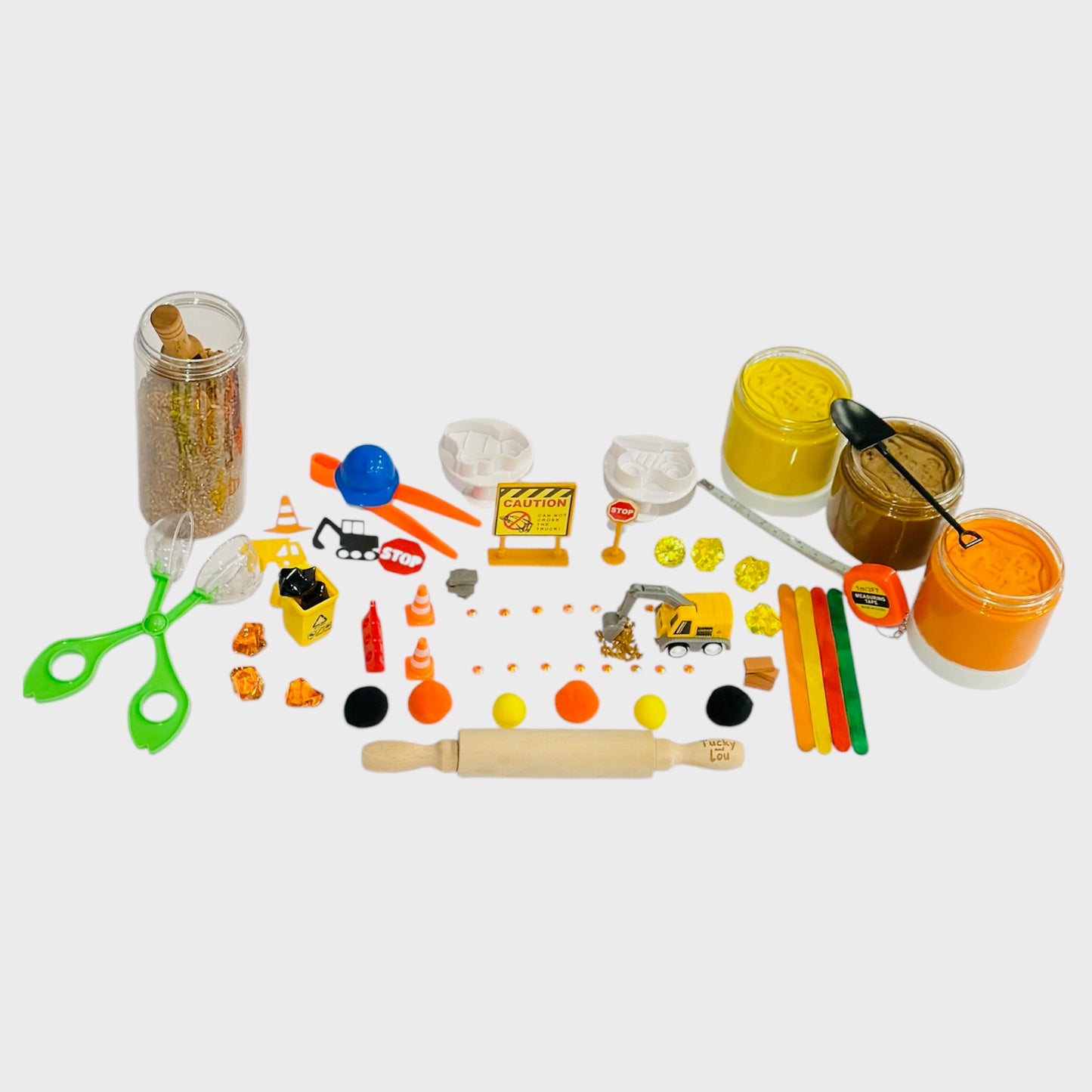 The Construction Playdough Kit