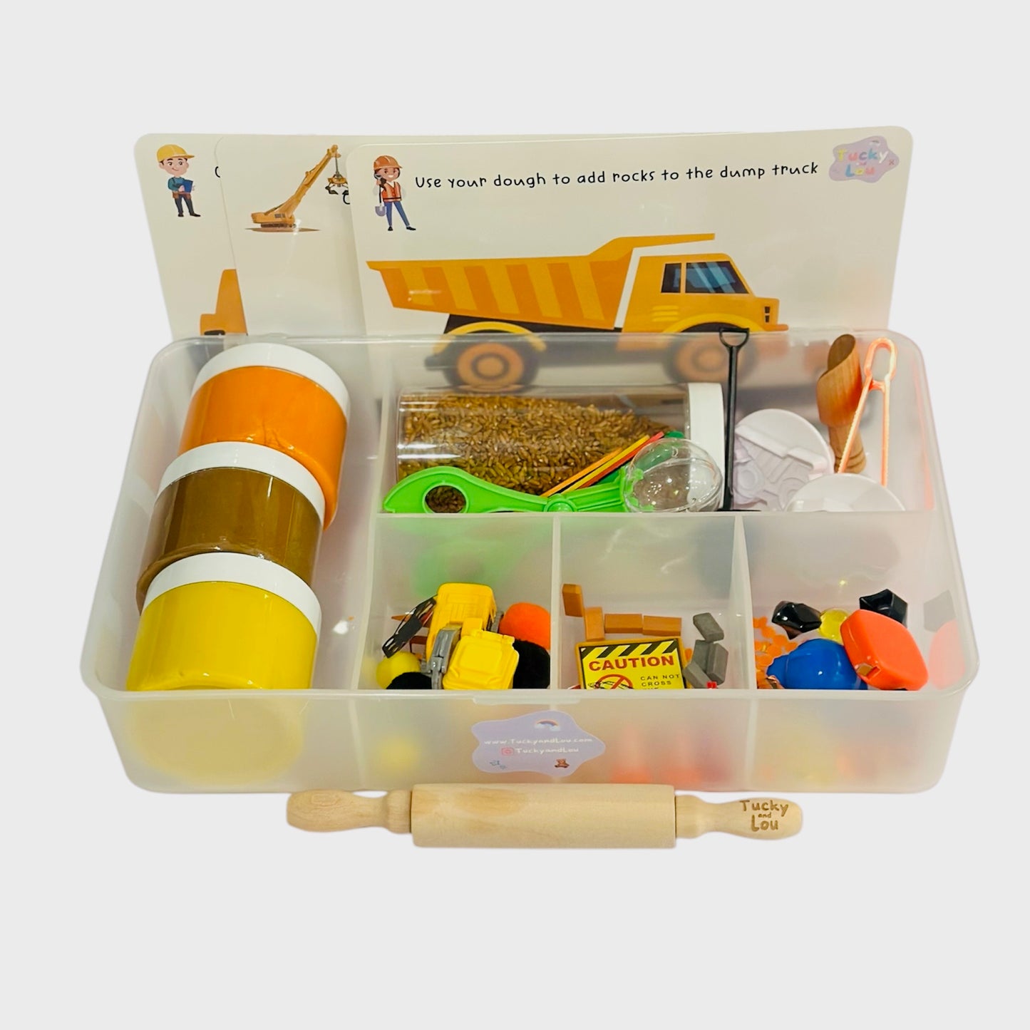 The Construction Playdough Kit