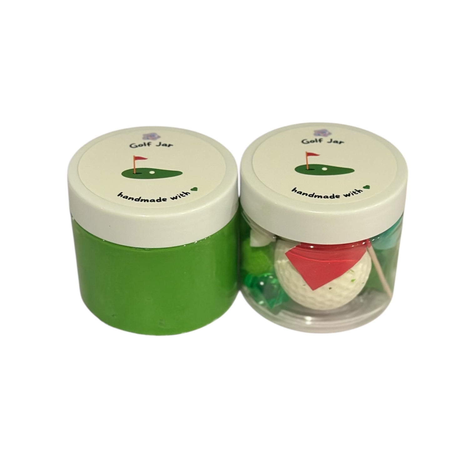 The Golf Playdough Jar