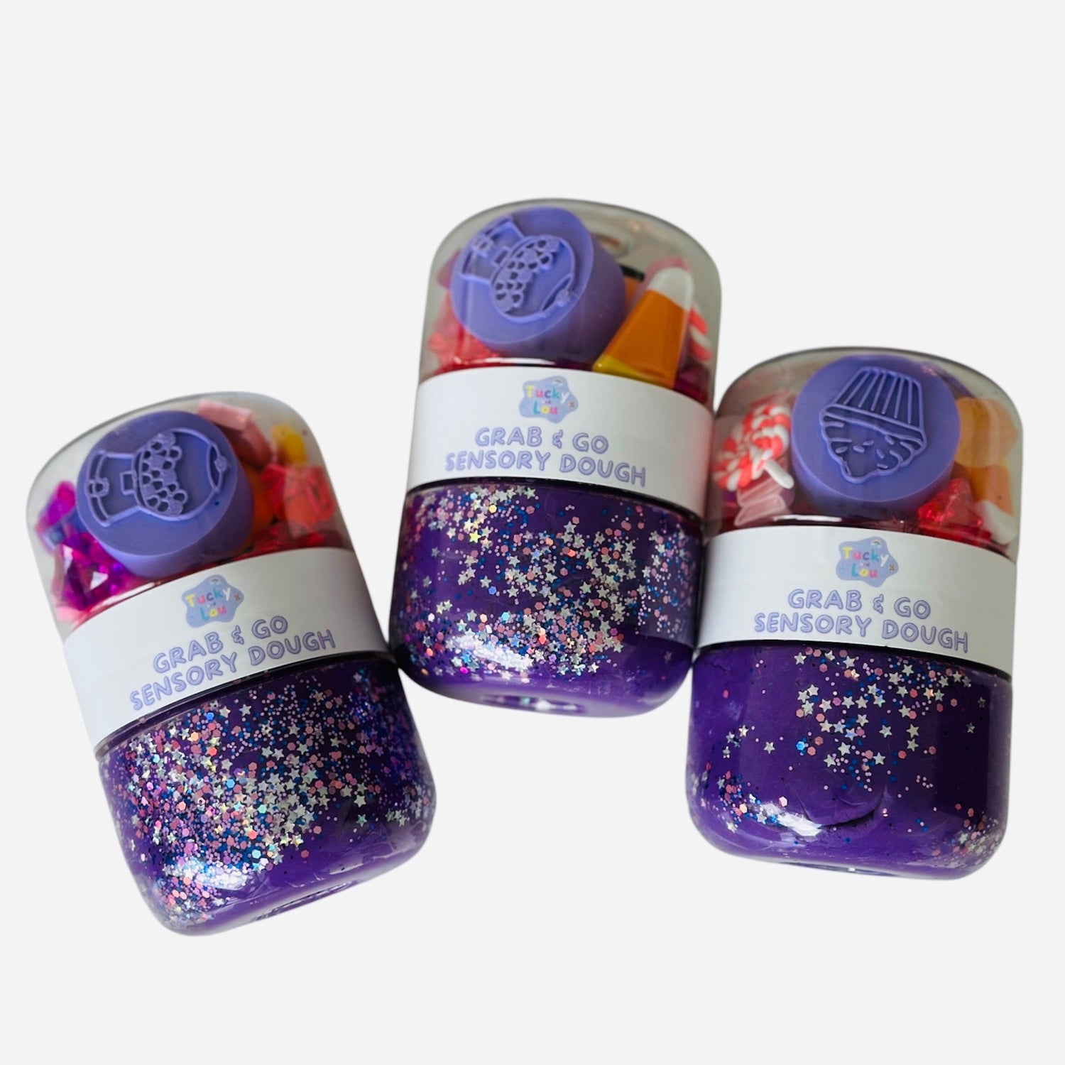 Grab & Go Playdough Jars