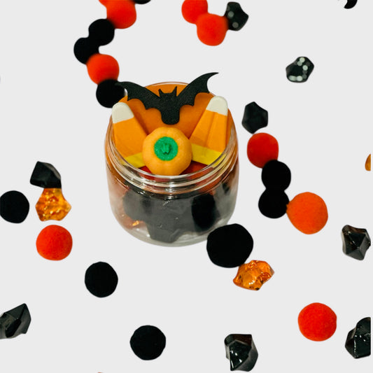The Halloween Playdough Jar
