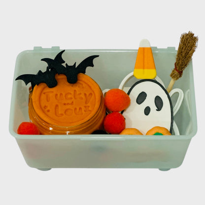 The Trick or Treat Mini Playdough Kit