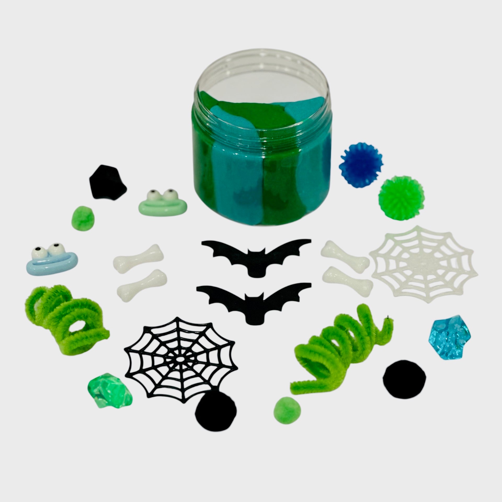 play dough monsters The Build Your Own Monster Playdough Jar – Tucky And Lou