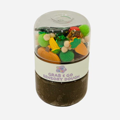 The On The Farm Grab & Go Playdough Jar