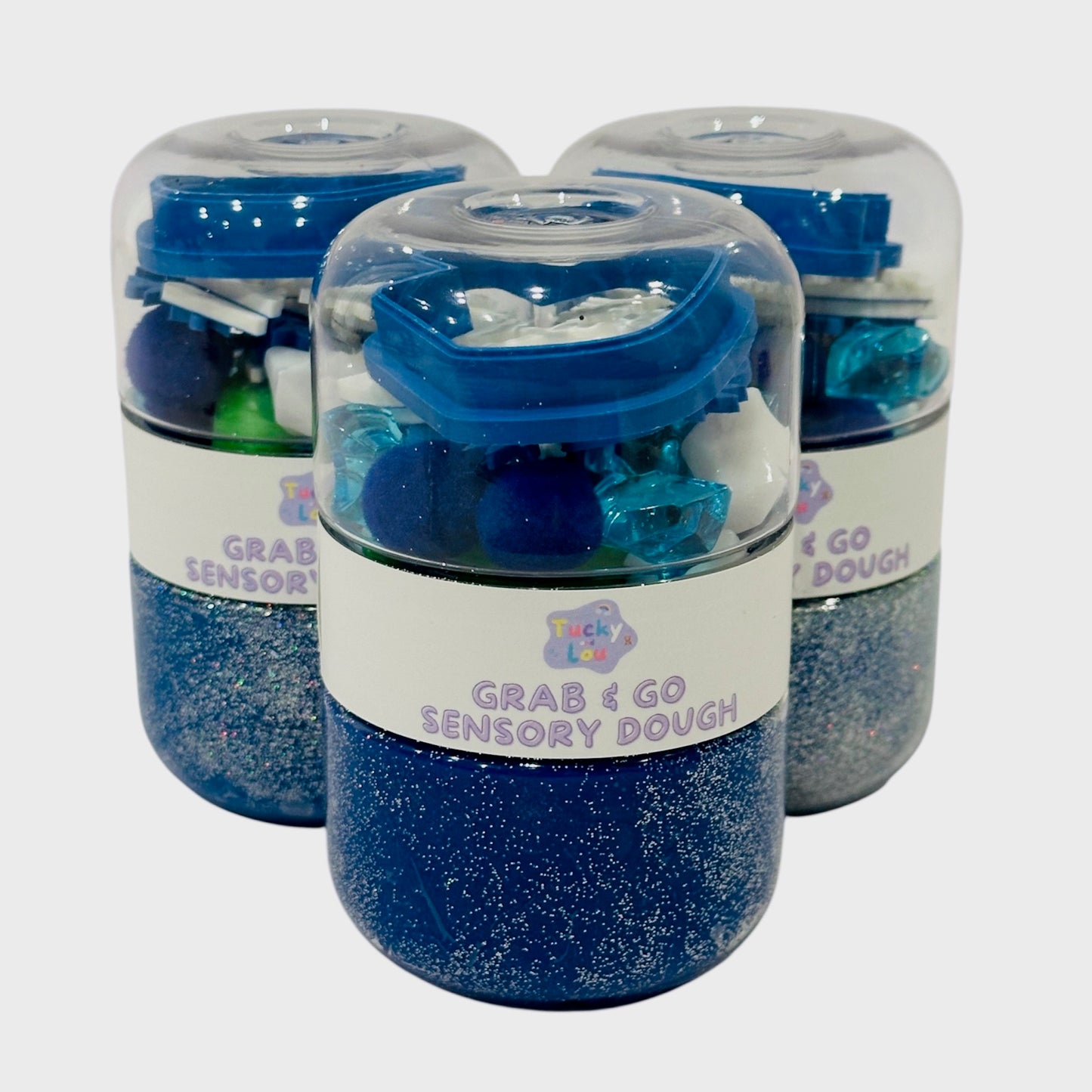 The Hanukkah Grab & Go Playdough Jar