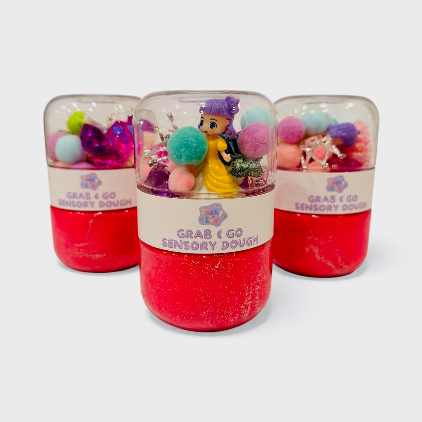 The Royal Princess Grab & Go Playdough Jar
