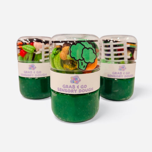 The On The Farm Grab & Go Playdough Jar