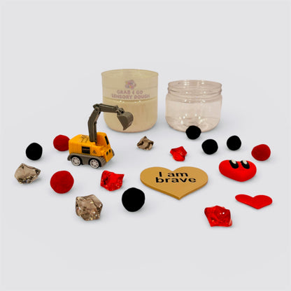 🚧 The I Dig You Valentine’s Grab & GoPlaydough Jar - White