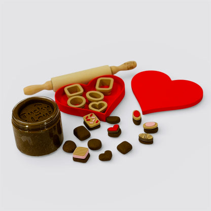🍫 The Sweet Hearts Chocolate Valentine's Playdough Kit