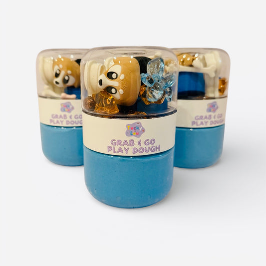 The Paw-ty Grab & Go Playdough Jar