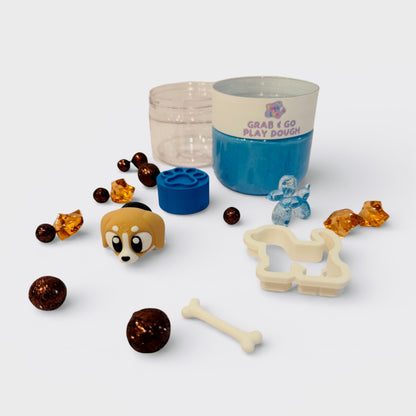 The Paw-ty Grab & Go Playdough Jar
