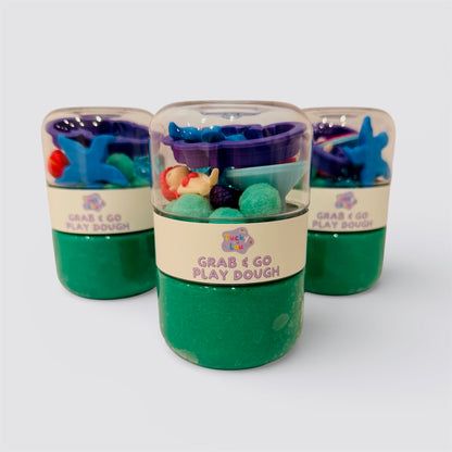 The Under The Sea Mermaid Grab & Go Playdough Jar