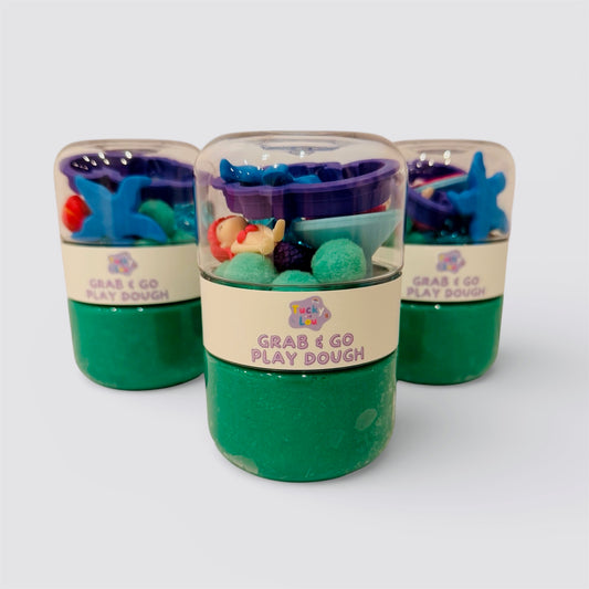 The Under The Sea Mermaid Grab & Go Playdough Jar