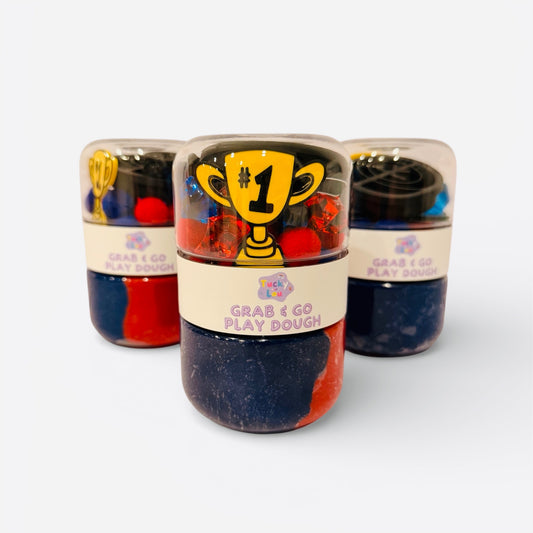 The Broadway Hat Trick – New York Hockey Grab & Go Playdough Jar