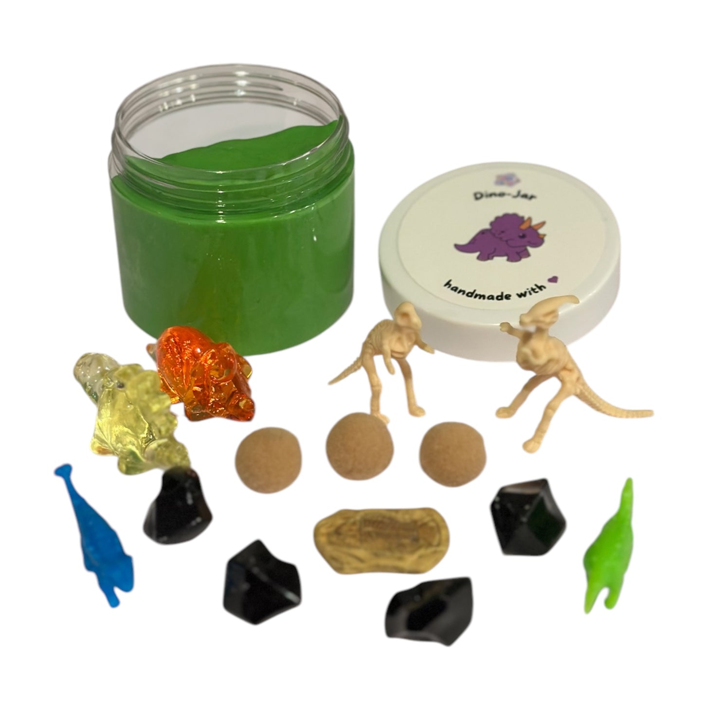 Dinosaur Play-Dough Jar