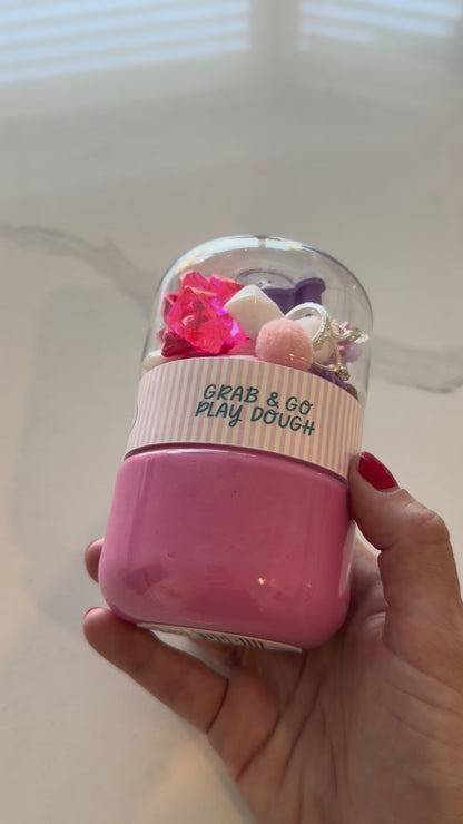 🩰 The Tiny Ballerina Grab & Go Playdough Jar